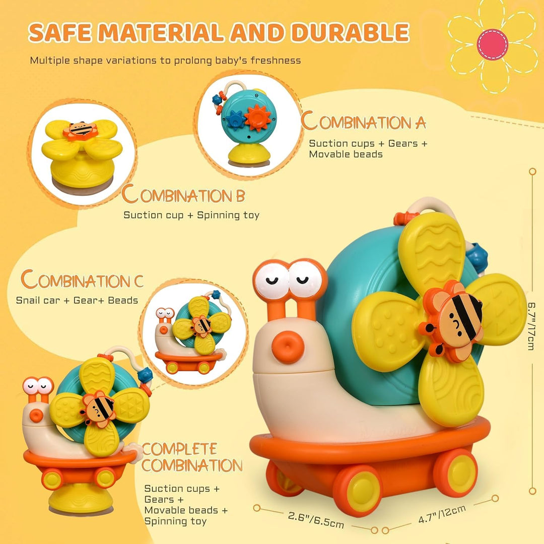 Webby Windmill Snail Toy for Newborn and Toddlers