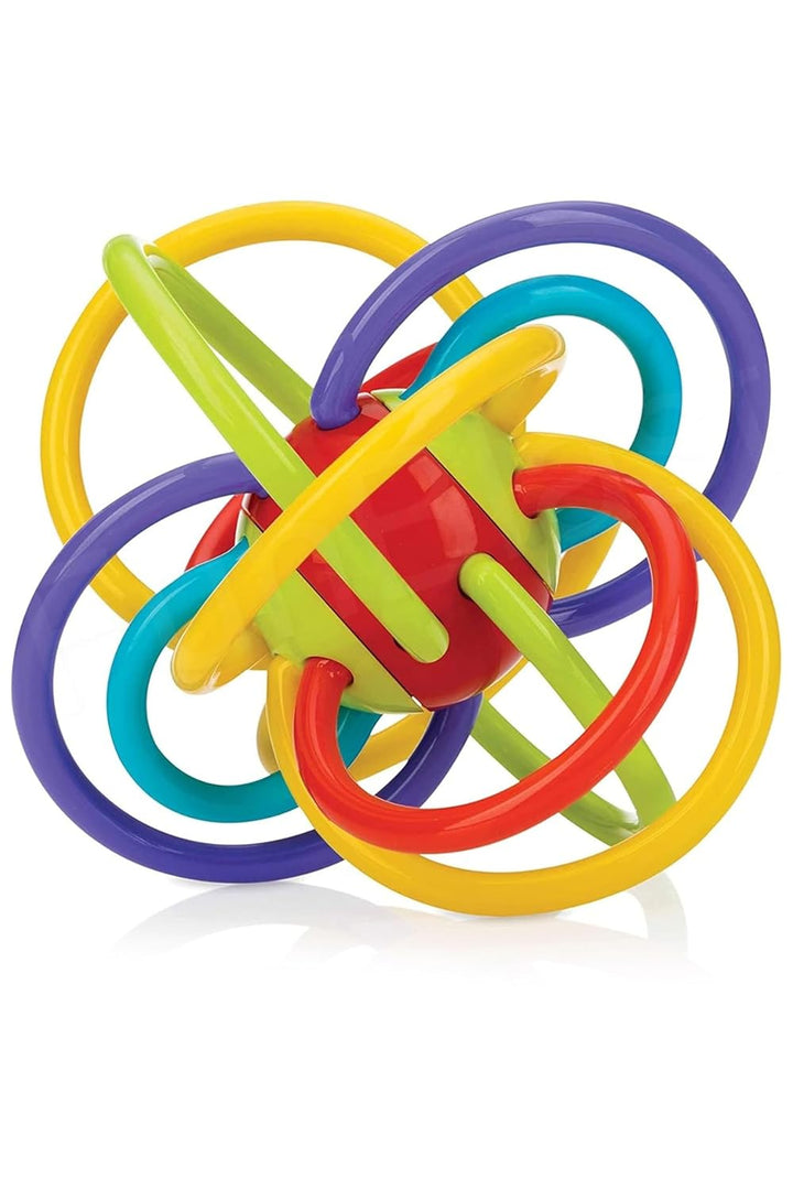 Webby Teether Rings with Rattle Sound Toys for New Born Baby