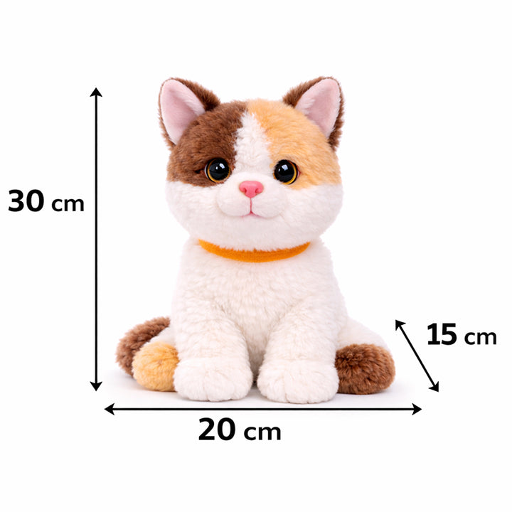 Webby Plush Adorable Calico Cat Soft Toy