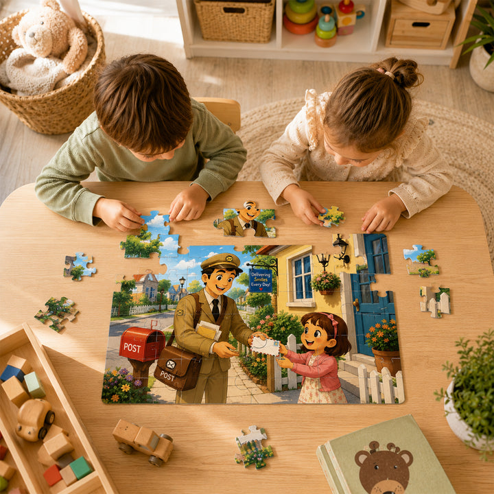 Webby Our Helpers Level Up Jigsaw Puzzle for Kids | 6 Puzzles in Box, 9-16 Pieces, Age 2+ Years