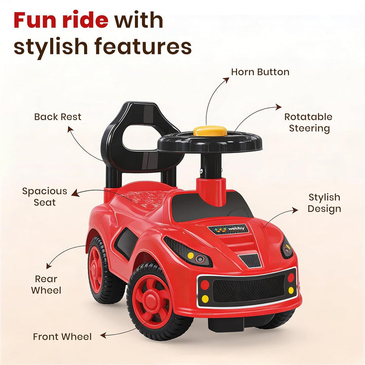 Webby Ride on Car | Toys car | Push Car