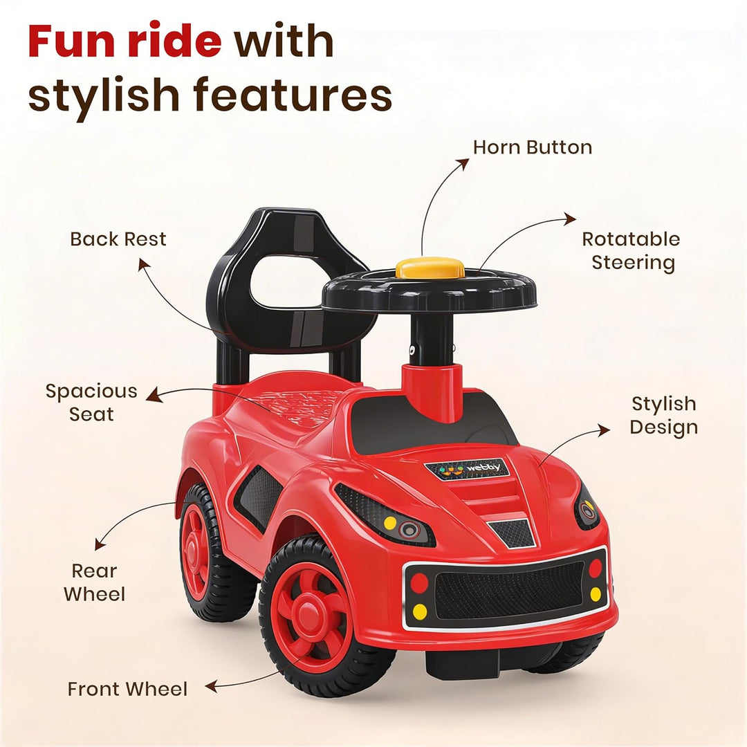 Webby Ride on Car | Toys car | Push Car