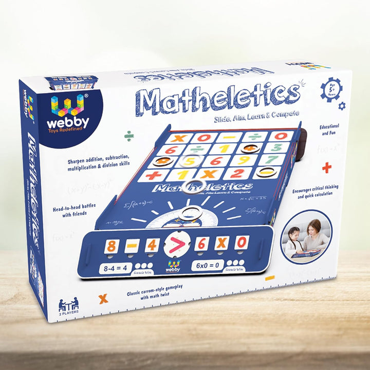 Webby Wooden Matheletics Game