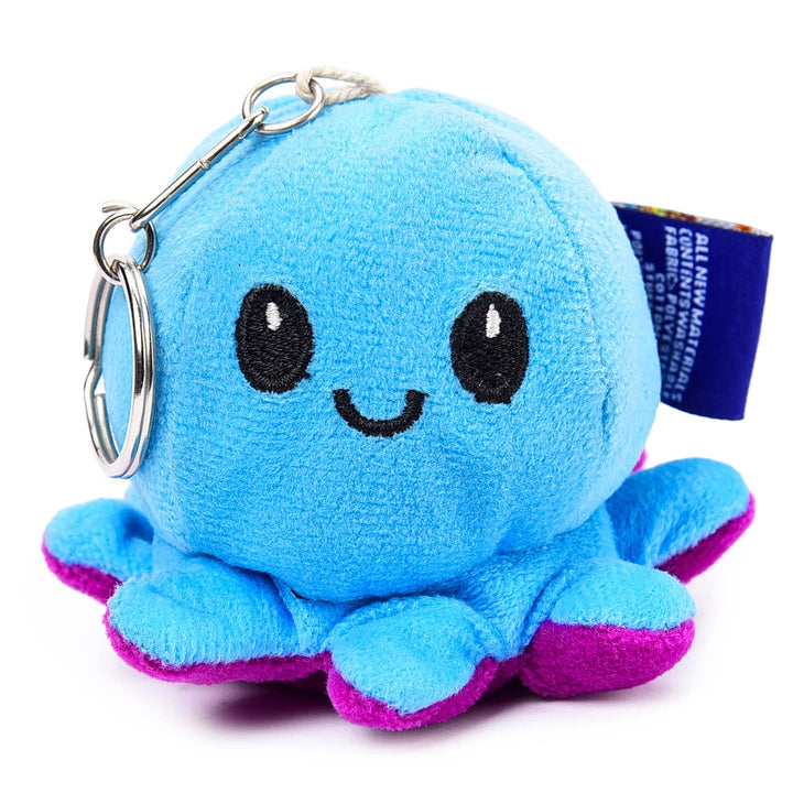 Webby Combo of Plush Keychain Octopus and Sitting Dog Soft Toys | Cute Stuffed Animal Keychains Set for Kids and Adults (Set of 2)