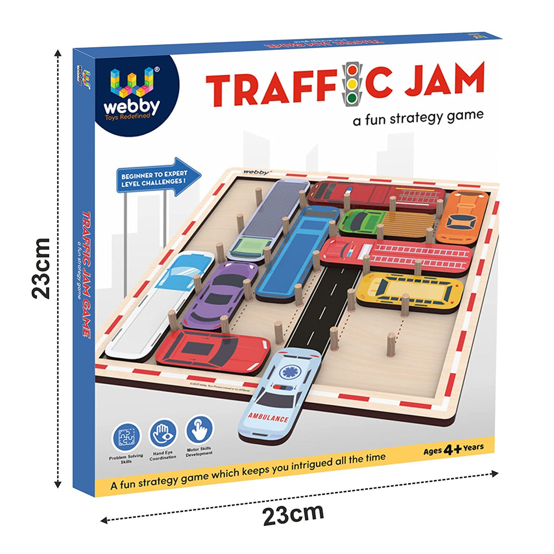 Webby Traffic Jam Table Top Board Game