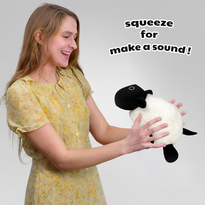 Webby Plush Adorable Sheep Soft Toys with Squeaker Sound