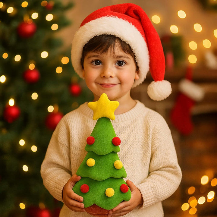 Webby Plush Christmas Tree Soft Toys | Christmas Gift and Decoration | Stuffed Toys for Kids and Adults