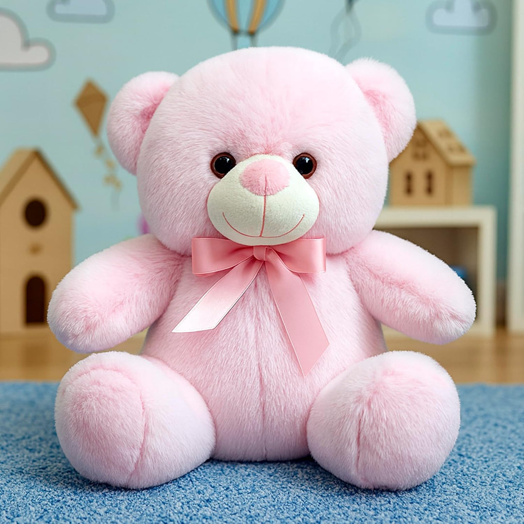 Webby Plush Cute Teddy Bear Soft Toys | Birthday | Valentine Gift for Girls, Wife, Girlfriend, Boyfriend, Husband | Stuffed Animal for Kids and Adults (Dual Tone Colour)