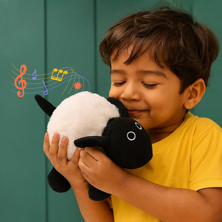 Webby Plush Adorable Sheep Soft Toys with Squeaker Sound