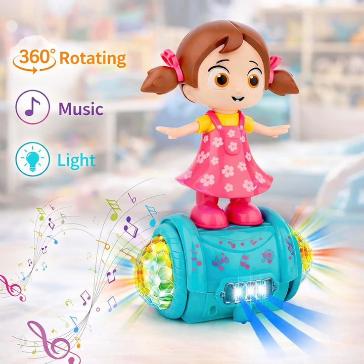 Webby Dancing Girl Musical Toy with Lights