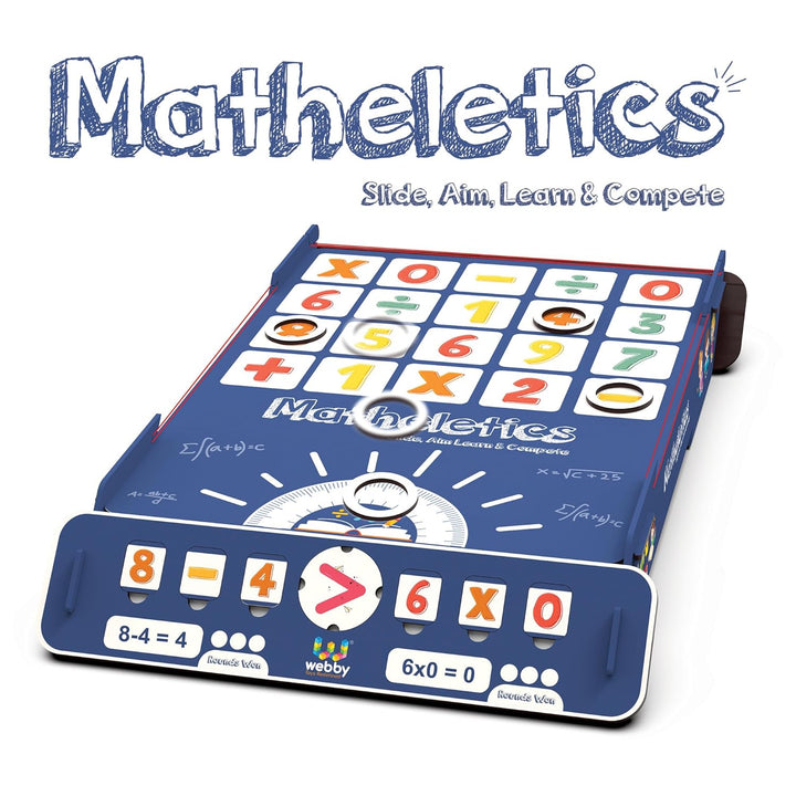 Webby Wooden Matheletics Game