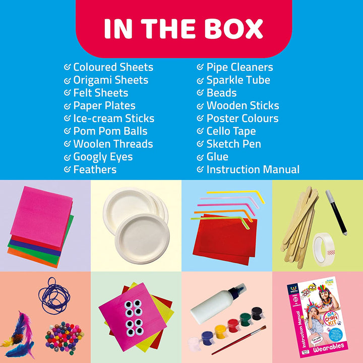 Webby DIY Wearable Art and Craft Activity Kit