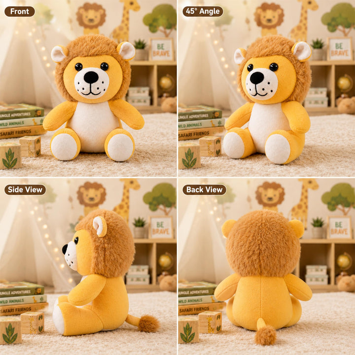 Webby Plush Lion Soft Toy Stuffed Animal for Kids