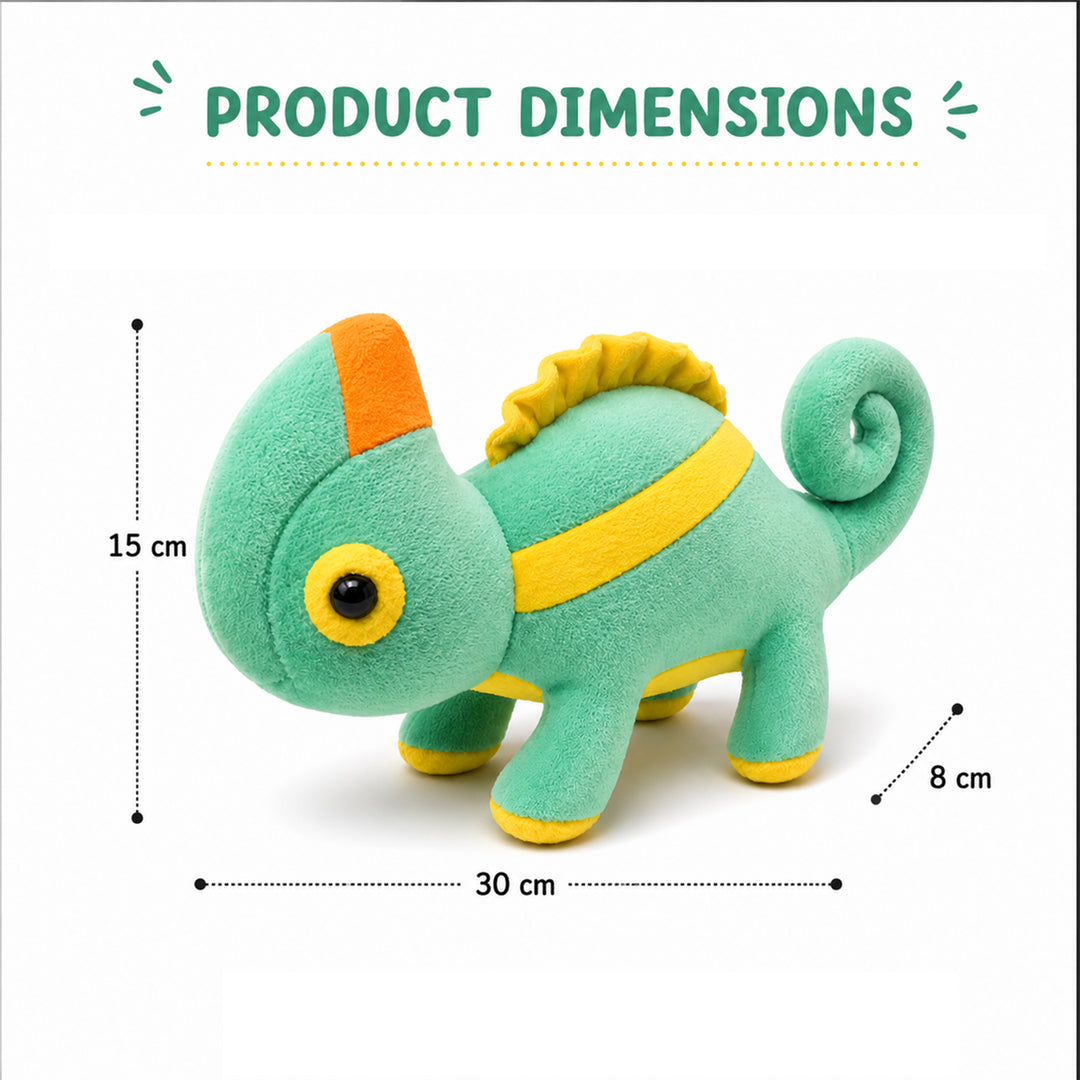 Webby Plush Chameleon Soft Toy Stuffed Animal for Kids