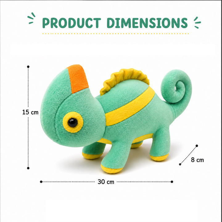 Webby Plush Chameleon Soft Toy Stuffed Animal for Kids