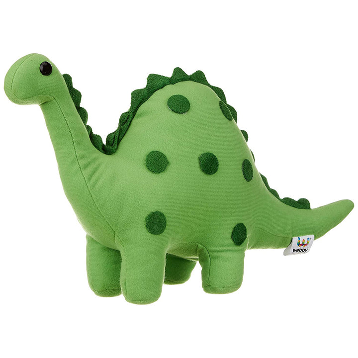 Webby Green Soft Dinosaur Plush Stuffed Toy for Kids and Adults