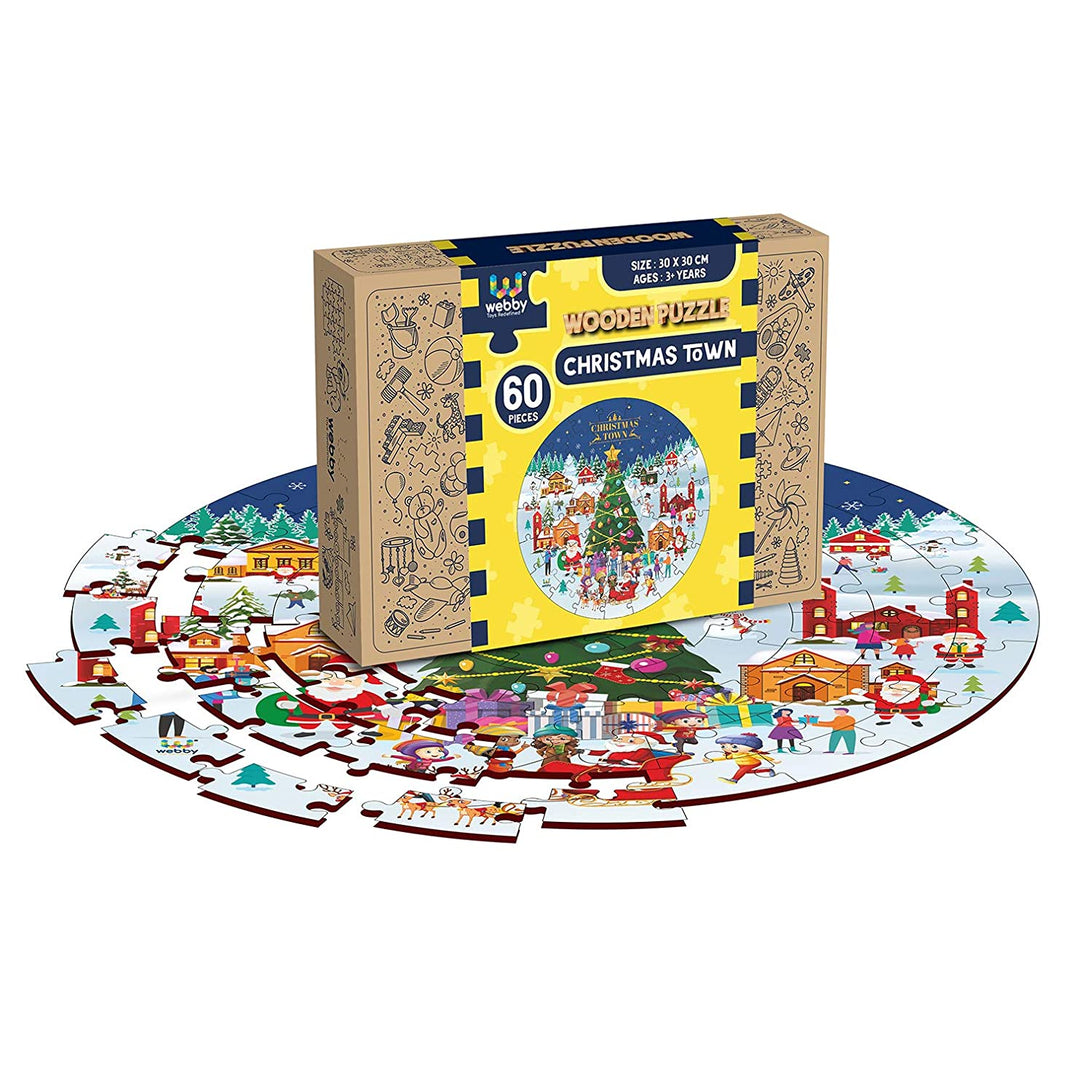 Webby Wooden Jigsaw Puzzles for Kids, 60 Pcs – Webby Toys