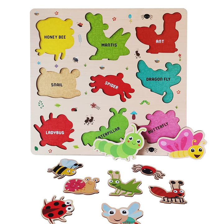 Webby 12x12 Wooden Board Finger Puzzle
