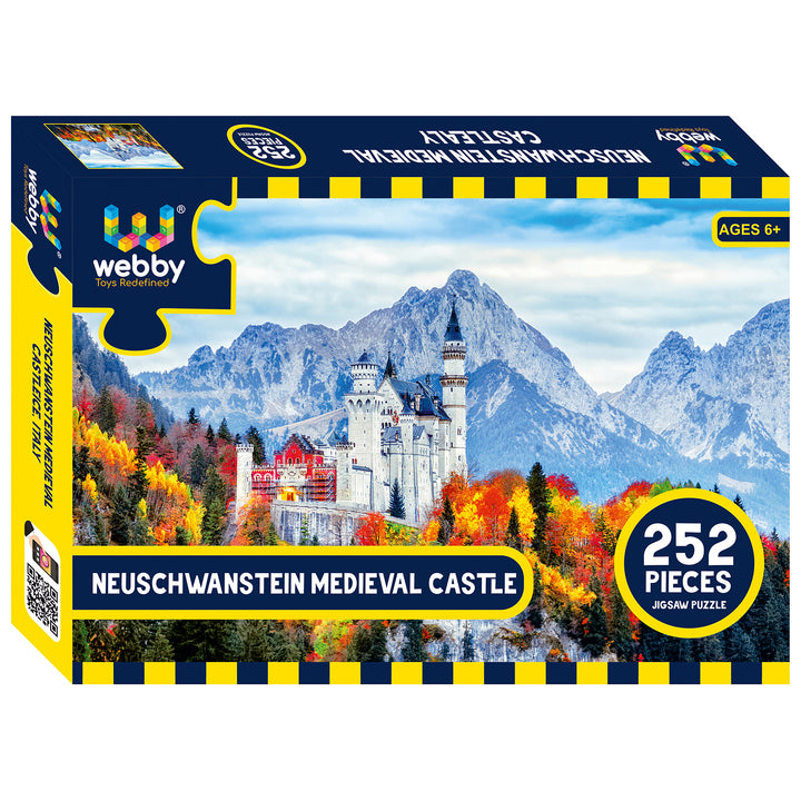 Webby Neuschwanstein Medieval Castle Jigsaw Puzzle, 252 pieces