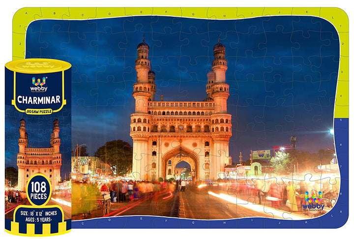Webby Charminar Jigsaw Puzzle, 108 Pieces