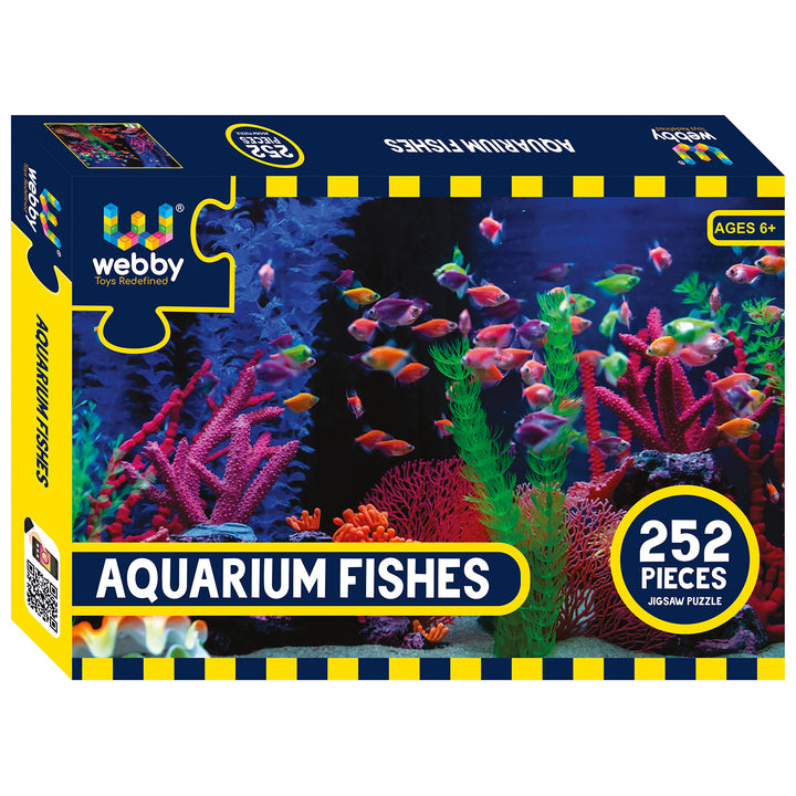 Webby Aquarium Fishes Jigsaw Puzzle, 252 pieces