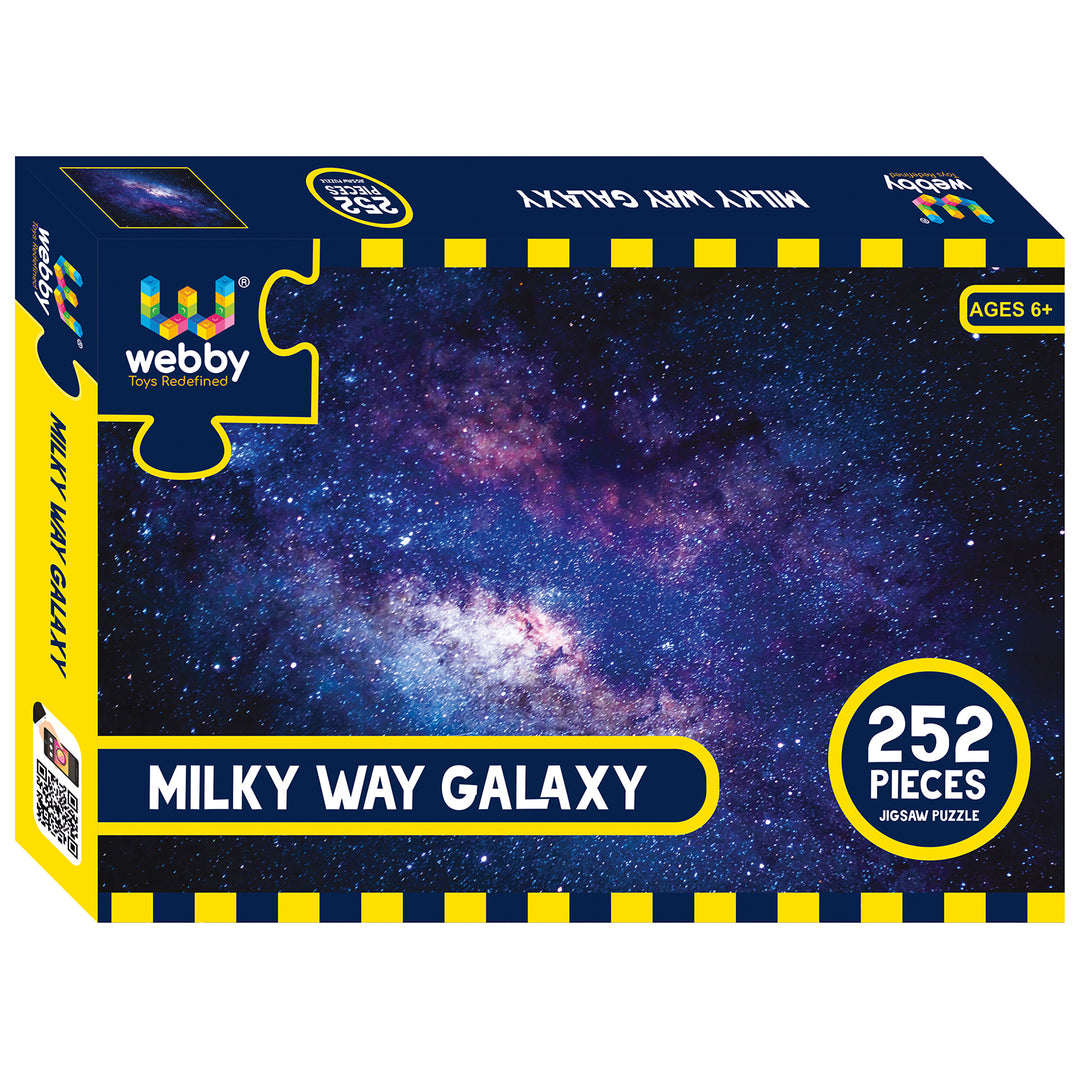 Webby Milky Way Galaxy Jigsaw Puzzle, 252 pieces