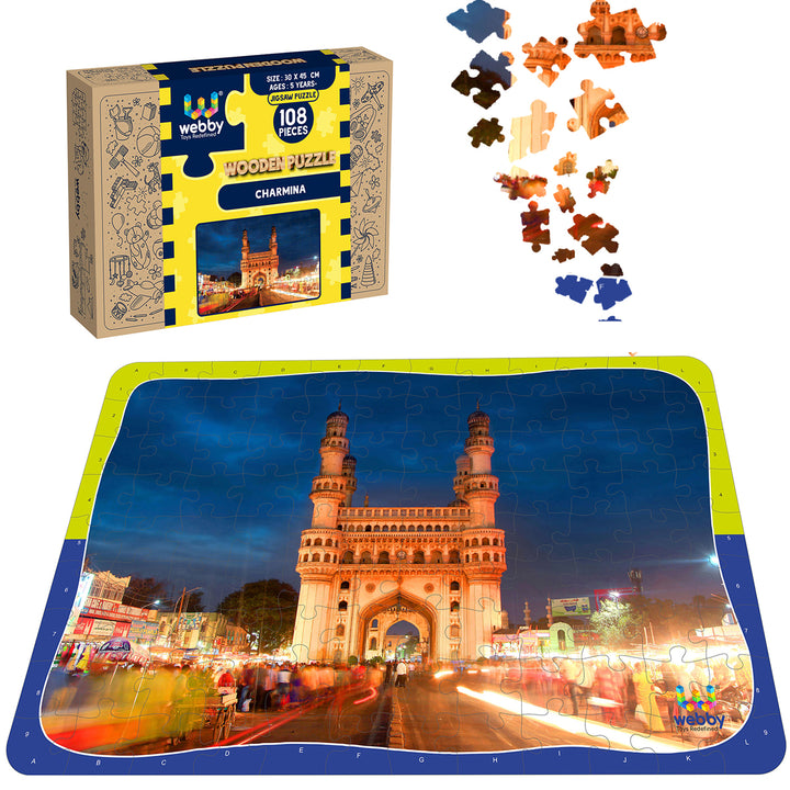 Webby Charminar Jigsaw Puzzle, 108 Pieces