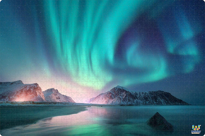 Webby Aurora Borealis Jigsaw Puzzle, 1000 Pieces