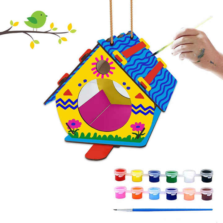 Webby DIY Wooden Build & Paint Beautiful Bird House