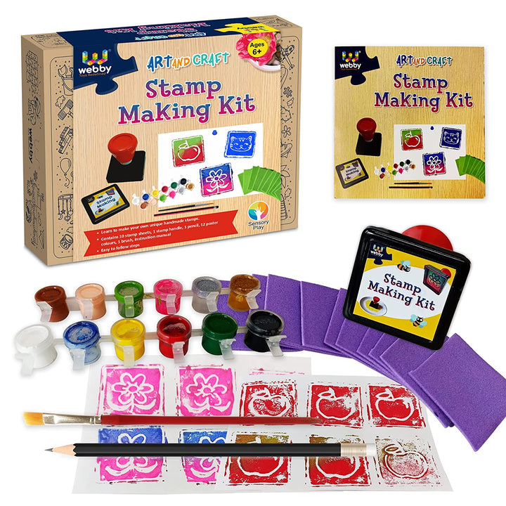 Webby DIY Art and Craft Stamp Making Kit