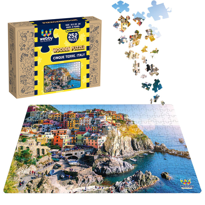 Webby Cinque Terre, Italy, Jigsaw Puzzle, 252 pieces