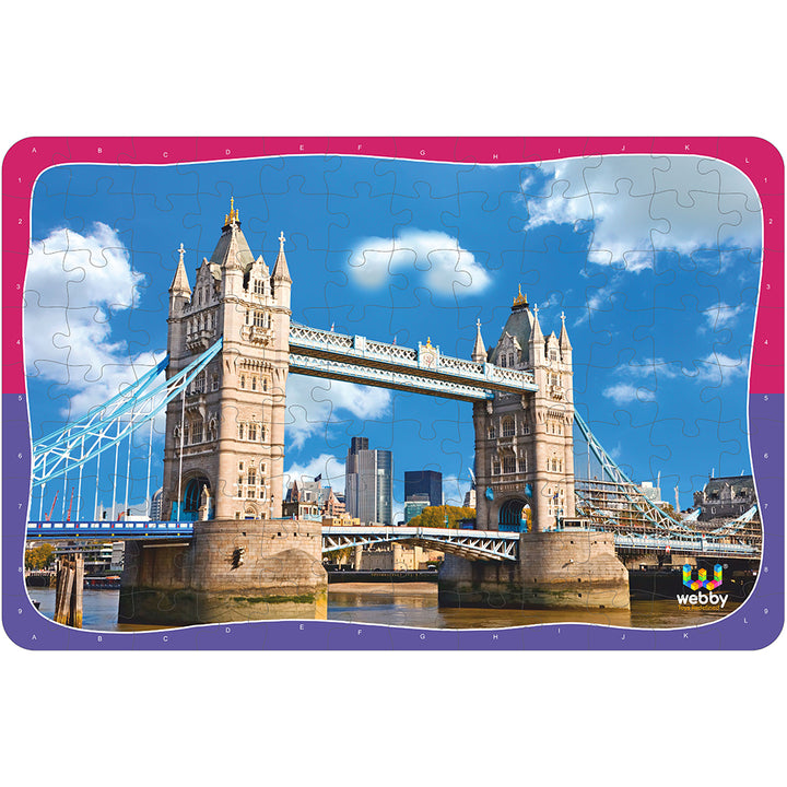 Webby Tower Bridge Jigsaw Puzzle, 108 Pieces