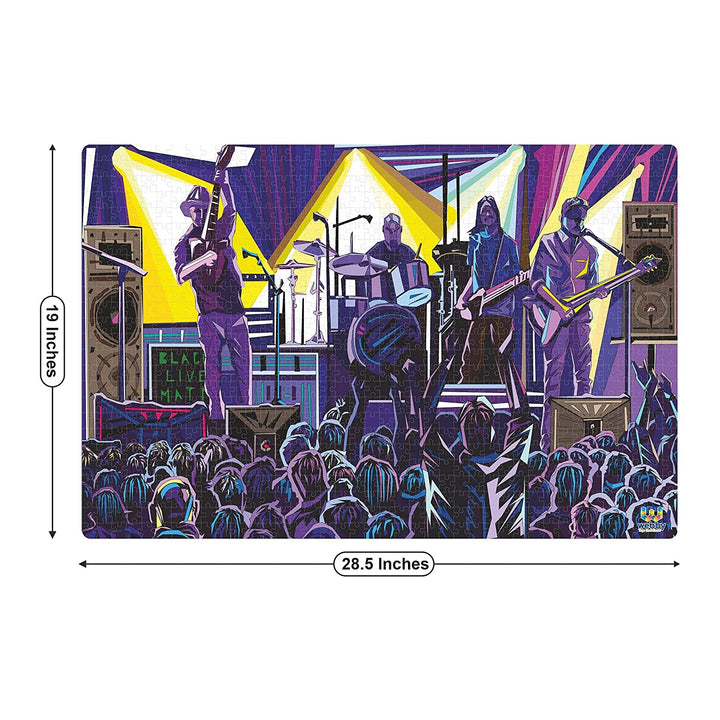 Webby Music Concert Wooden Puzzle, 1000 Pieces