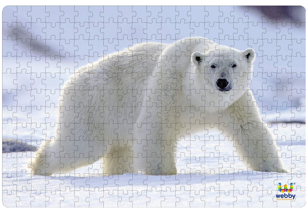 Webby The Polar Bear Jigsaw Puzzle, 252 pieces