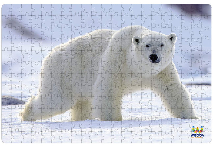 Webby The Polar Bear Jigsaw Puzzle, 252 pieces