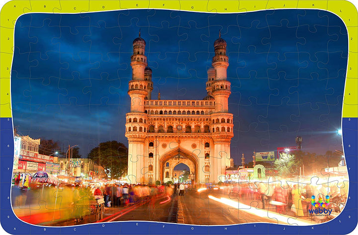 Webby Charminar Jigsaw Puzzle, 108 Pieces