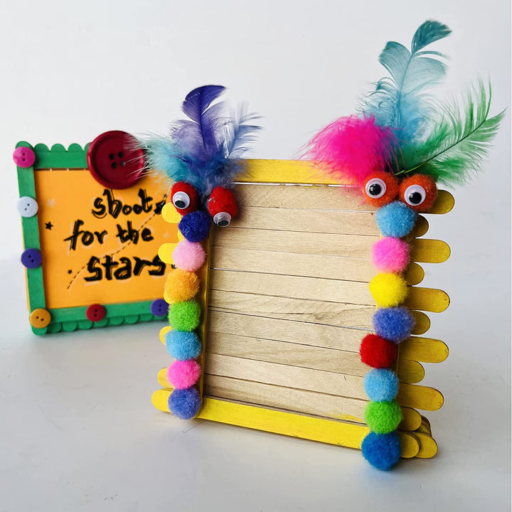 Webby DIY Art and Craft Wooden Photo Frame