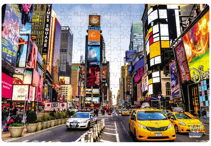 Webby Times Square, New York Jigsaw Puzzle, 252 pieces