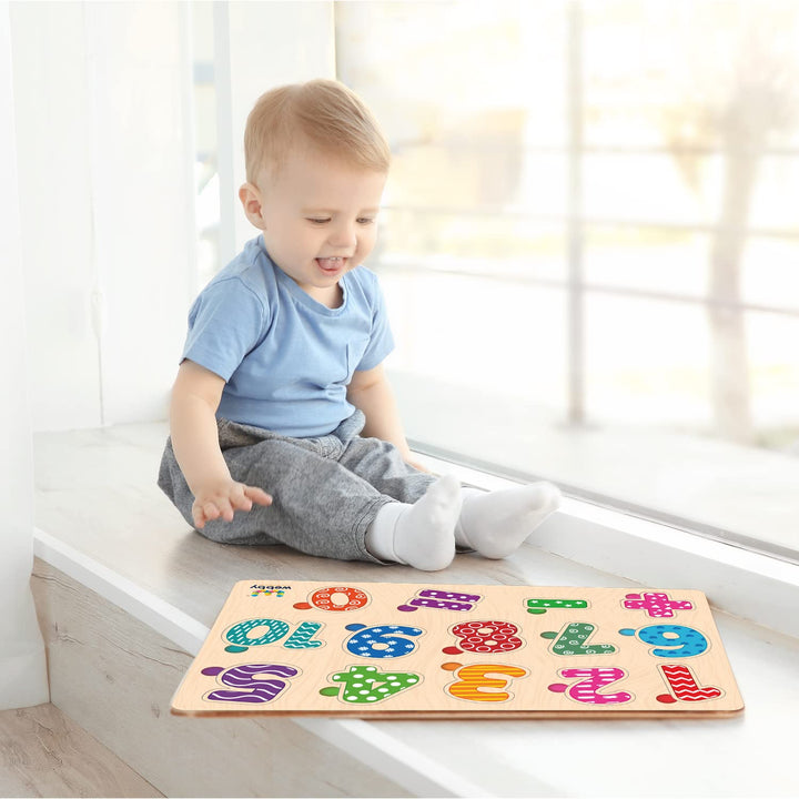Webby 12x8 Wooden Board Finger Puzzle