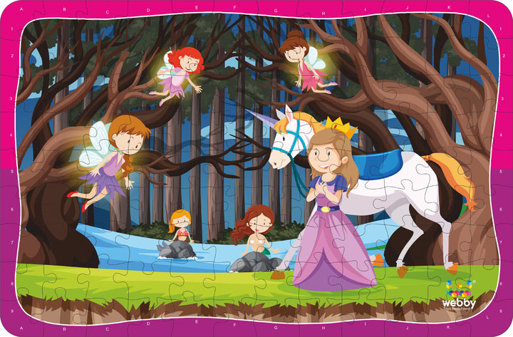 Webby Fairyland Jigsaw Puzzle, 108 Pieces