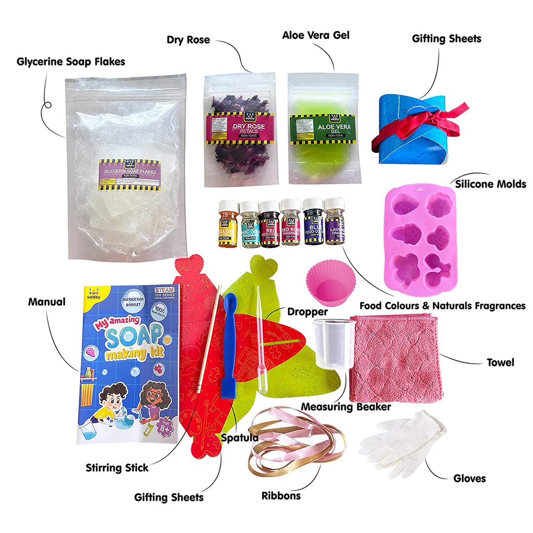 Webby DIY Amazing Soap Making Kit (Big)