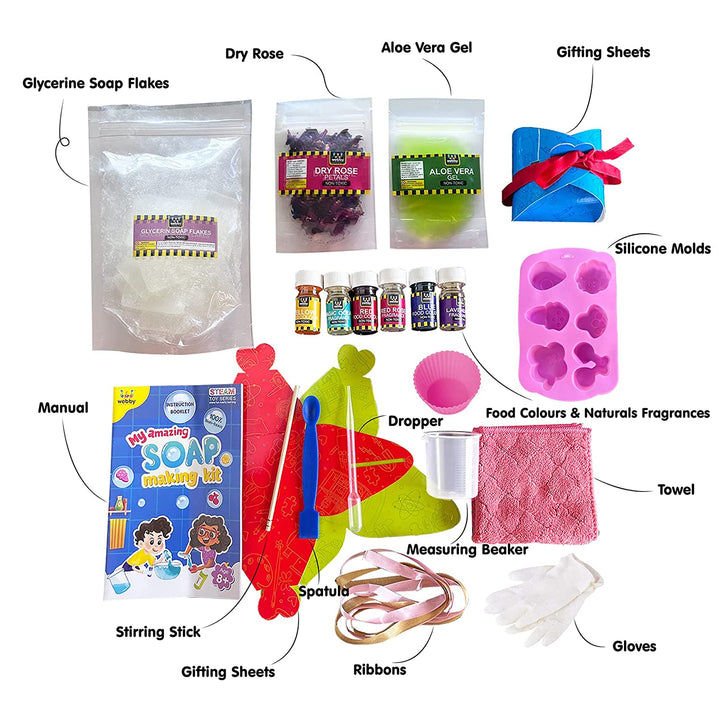 Webby DIY Amazing Soap Making Kit (Big)