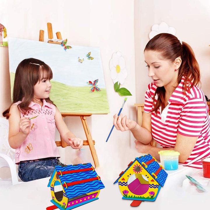 Webby DIY Wooden Build & Paint Beautiful Bird House