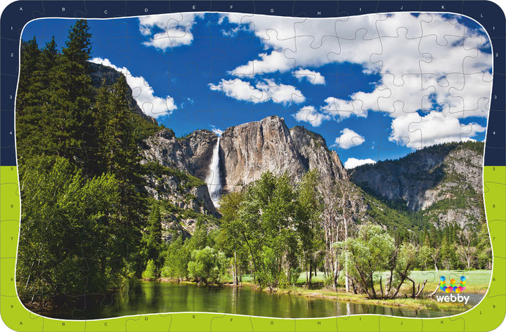 Webby Yosemite National Park Wooden Jigsaw Puzzle, 108 Pieces