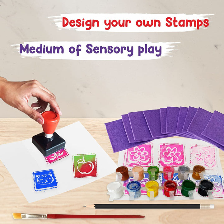 Webby DIY Art and Craft Stamp Making Kit