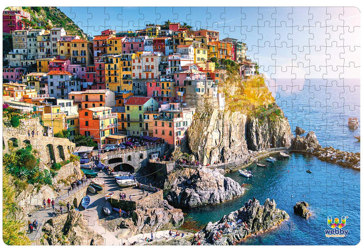Webby Cinque Terre, Italy, Jigsaw Puzzle, 252 pieces