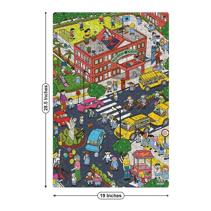 Webby After School Illustration Jigsaw Puzzle, 1000 Pieces