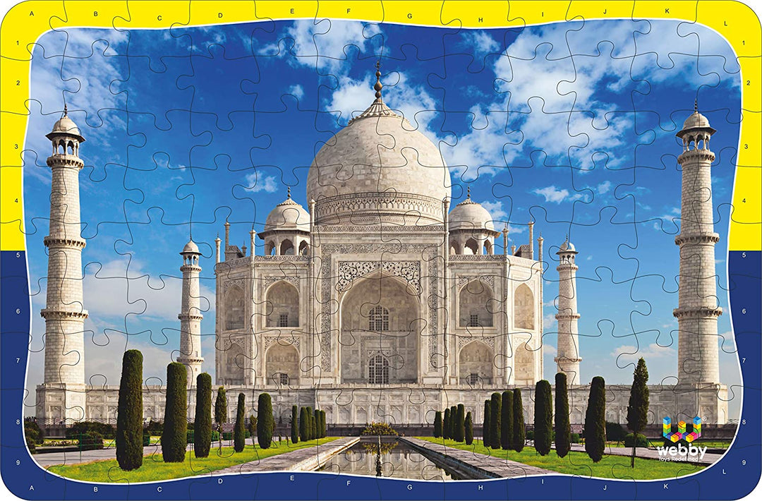 Webby Taj Mahal Jigsaw Puzzle, 108 Pieces