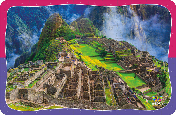 Webby Machu Picchu Wooden Jigsaw Puzzle, 108 Pieces