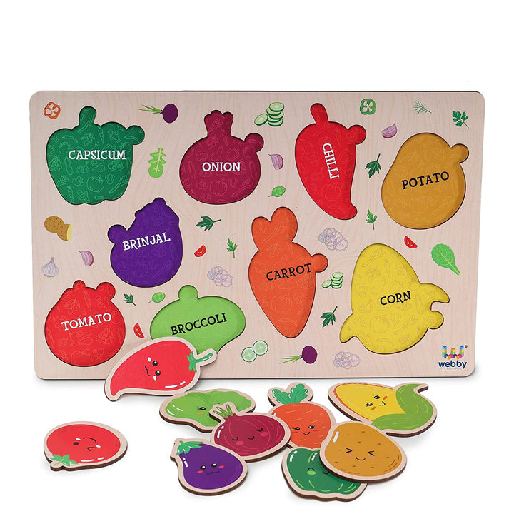 Webby 12x8 Wooden Board Finger Puzzle